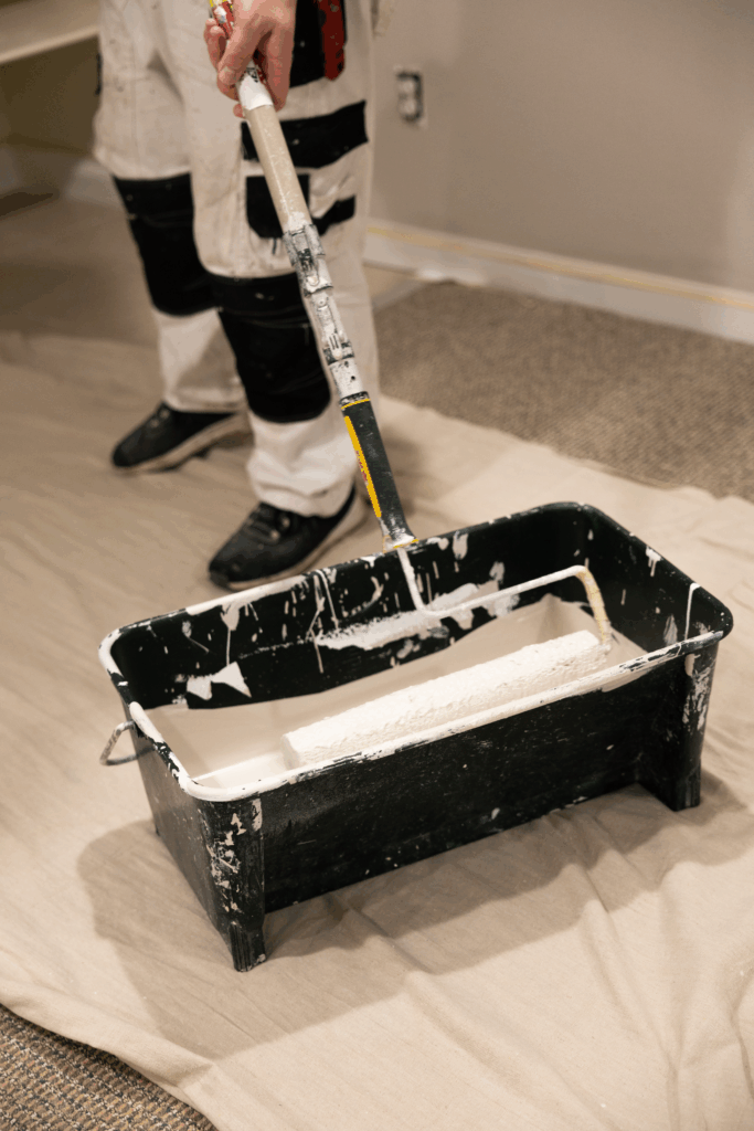 Proper surface preparation by Cornerstone Painting preventing long-term paint failure.